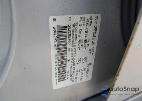 2008 Dodge Nitro Sxt from USA, damaged, VIN 1D8GU28K68W154047